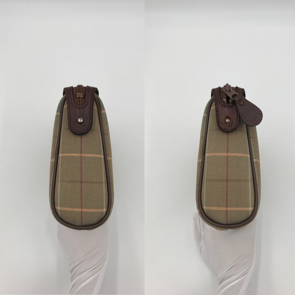SOLD Burberry brown cosmetic bag vintage - Picture 4 of 8